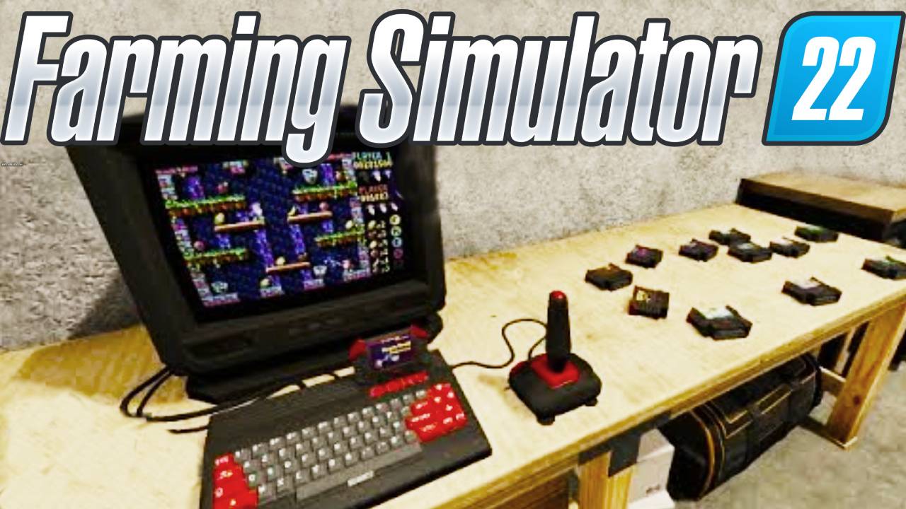 Ищем КАРТРИДЖИ в симулятор фермы. Farming simulator 22 #23. КООП. смотреть онлайн