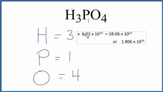How to Find the Number of Atoms in H3PO4 (Phosphoric acid) смотреть онлайн