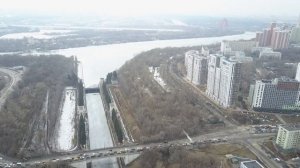 Карамышевская набережная с дрона