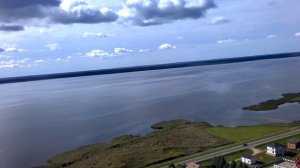 Город Браслав с высоты.