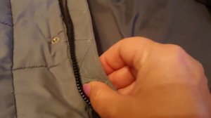 Замена молнии в куртке. 03.11.2021.