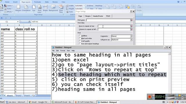 how to repeat rows in excel at bottom смотреть онлайн