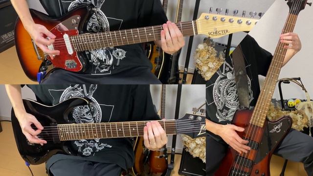 DIFFERENT SENSE / DIR EN GREY Guitar＆Bass Cover смотреть онлайн