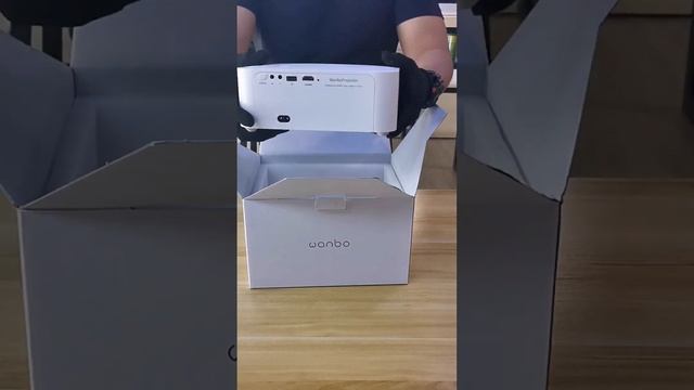 Unboxing,Wanbo Projector X1 (Android System)