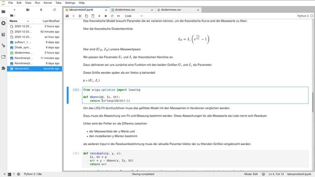 Laborauswertung mit Jupyter Lab смотреть онлайн