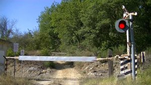 Spoorwegovergang Castellina In Chianti (I) // Railroad crossing // Passaggio a livello
