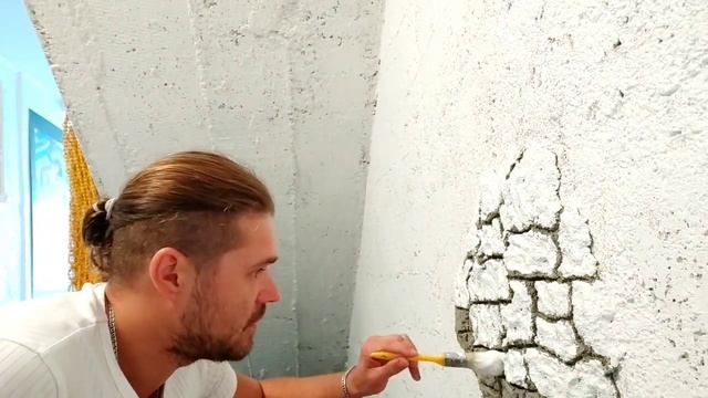 Декоративный камень своими руками. Идея ремонта. Стяжка пола. Иван Кузьминов делает ремонт смотреть онлайн