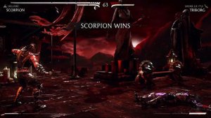 Mortal Kombat X - Scorpion Vs Triborg Smoke (Very Hard)