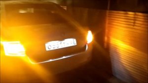 Установка Led в задние поворотники Октавия А7