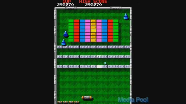 Arkanoid - Revenge Of Doh (Arcade) Playthrough Longplay Retro game смотреть онлайн