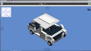 Lego Volkswagen T5 \ Фольксваген транспортер Т5 из лего