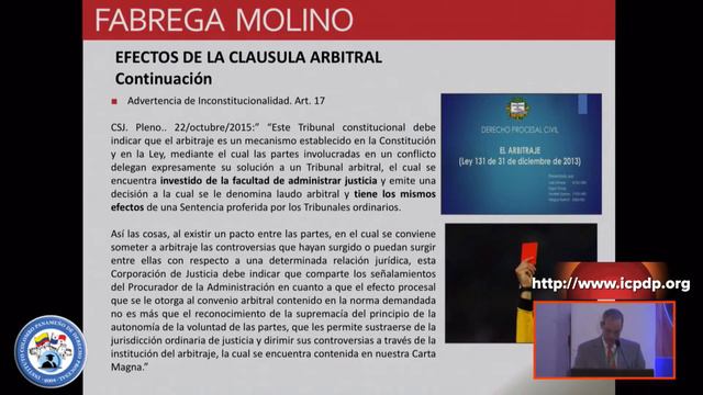 Congreso de Derecho Procesal 2017: Juan Pablo Fábrega смотреть онлайн