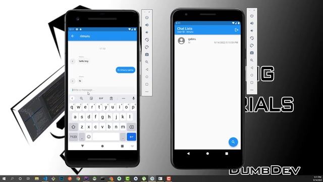 Build Flutter Chat App with Laravel From scratch + Pusher and OneSignal  | Part #1