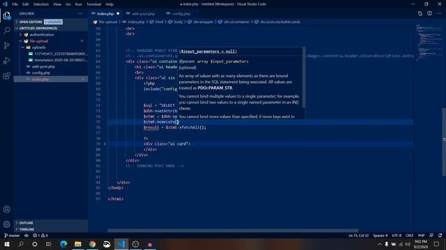 Part-6 | Showing Image with Title and Descriptions, Fetching Data with PHP PDO | Upload Image 2020