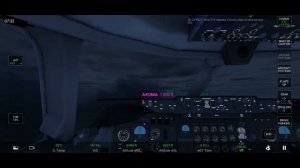 Рейс Сингапур Москва в RFS real flight simulator б747 200