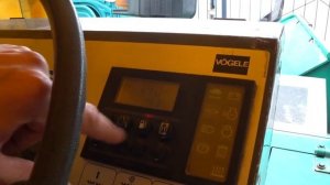Асфольтоукладчик Vogele устройство и схема управления.