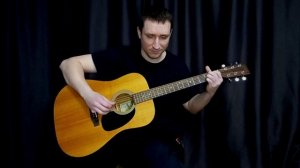 Город 312-Обернись(фингерстайл кавер на гитаре)