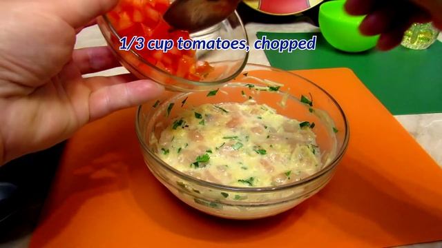 How To Make Chicken And Cheese Muffins With Tomatoes - Quick & Easy Homemade Recipe Tutorial смотреть онлайн