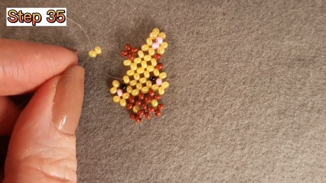 Жираф из бисера в технике крестик?. Beaded Giraffe?. #jelljewellery #diy