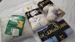 Распаковка пряжи // Мои планы на нее