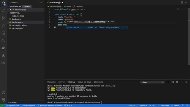 How to Connect Node js to PostgreSQL Database and Fetch data смотреть онлайн