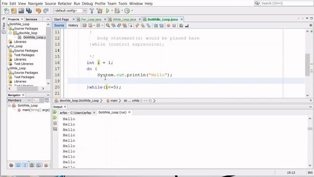 Java Video 15: do while Loop смотреть онлайн