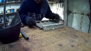 Самодельный колосник из уголка!!!