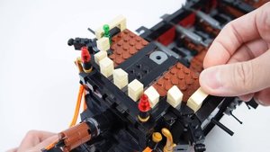 Queen Anne’s Revenge Pirate ship, Speed Build, Letbricks