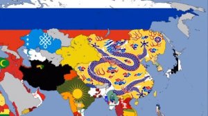эволюция Азии с 1400-2023