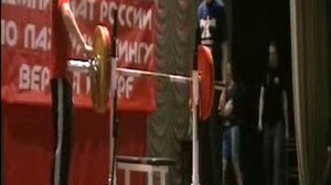 Чемпионат России по пауэрлифтингу RDFPF 2007 ч.1.6