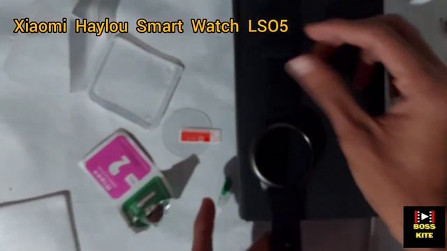 Haylou Solar LS05 Smart Watch TEMPERED glass set. смотреть онлайн