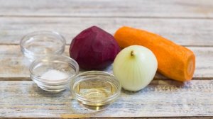 Свекольная заправка для борща на зиму (без помидор) - простой рецепт борщевой заправки!