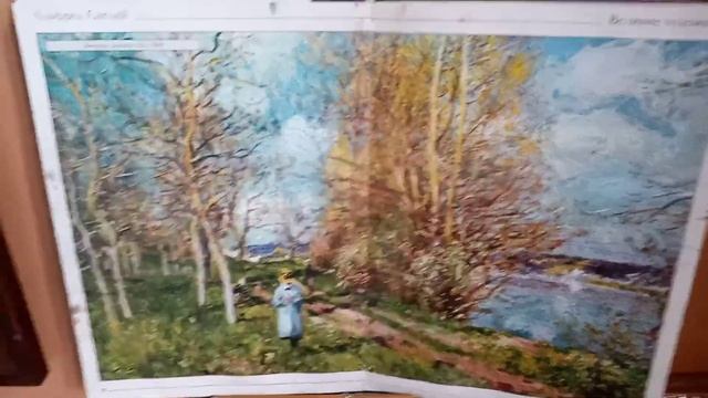 ДВЕ ВЕСНЫ.По мотивам копии старого импрессиониста.Альфред Сислей. смотреть онлайн