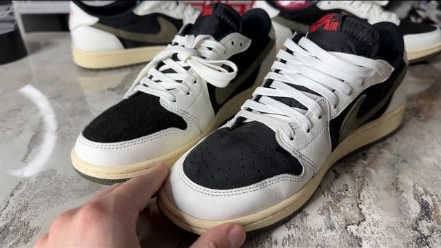 Nike Jordan 1 low travis scott olive. Fake vs Original. Крах оригинала ?