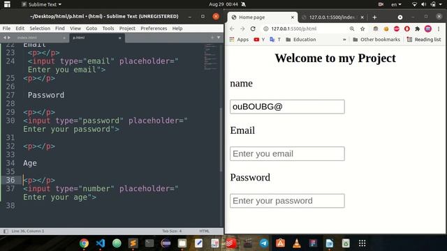 HTML Full Course With Project in 30min  (بدارجة)
