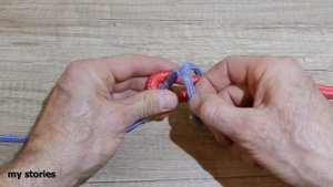 Связать веревки разного диаметра. DIY