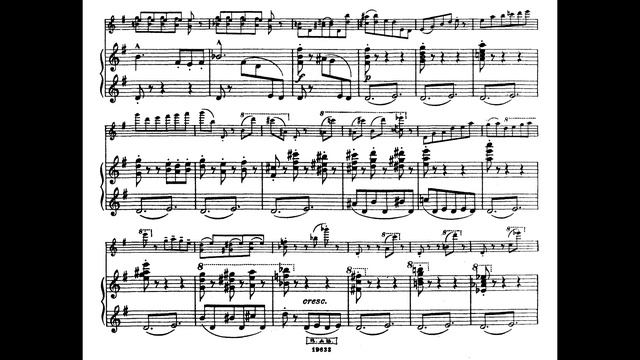 Ottorino Respighi - Poema autunnale, for violin & orchestra, P. 146 (1925) [Score] смотреть онлайн