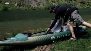 2023 Aqua Marina Caliber 398 Angling Kayak 13'1" (For 1 or 2 People) - CA-398