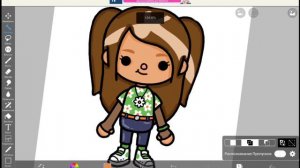 туториал как рисовать арты //Toca Life World//тока бока//toca boca//lina star