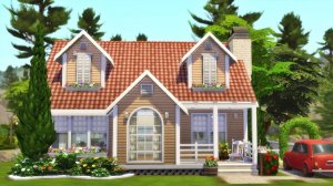 СЕМЕЙНЫЙ ДОМ _ THE SIMS 4  Строительство | Mulena Sims 4