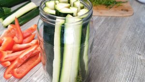 Маринованные кабачки и цукини на зиму рецепт.