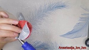 Новогодние игрушки из фоамирана. DIY. Christmas decoration ideas. Foam.