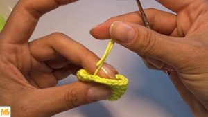 Как завершить вязание крючком по спирали