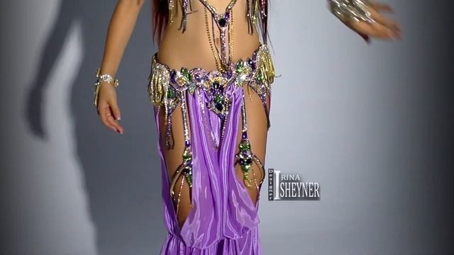 SALMA. Designer: IRINA SHEYNER. Костюм для танца живота САЛЬМА. смотреть онлайн
