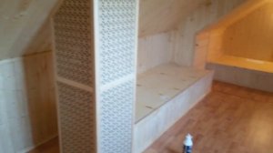 Отделка чердака бани