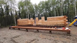 We Build Our Alaska Log Cabin - Family Of 7