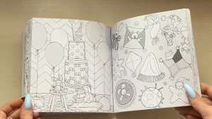 Обзор раскраски «Doudous» // Издательство Hachette