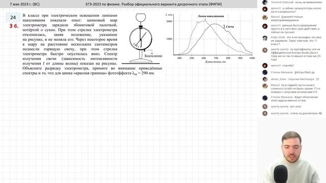 ? ЕГЭ-2023 по физике. Разбор официального варианта досрочного этапа (ФИПИ)