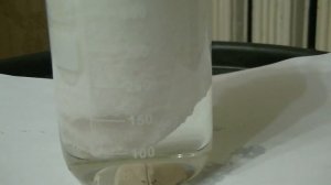 Растворение скорлупы яйца в азотной кислоте