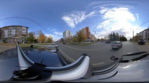 Прохождение экзаменационного маршрута в режиме VR. Часть 1. (г. Уфа, Черниковка, Маршрут №1 и №2)